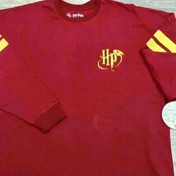 Wizarding World Harry Potter Jersey Red Pullover Longsleeve Unisex Sz XL (16/18) - Picture 2 of 16